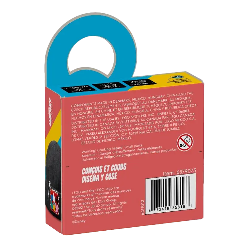 Конструктор LEGO Mickey Mouse & Minnie Mouse Stitch-on Patch Разноцветный