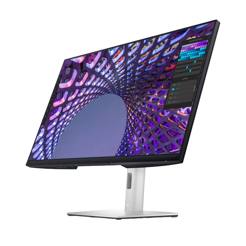 Монитор DELL P3223QE Чёрный | Серебристый