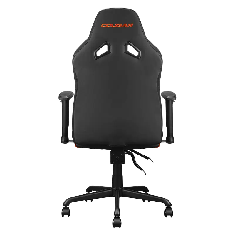 Игровое кресло Cougar Fusion S ПВХ Кожа Черный | Оранжевый