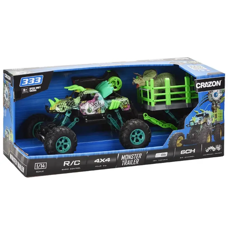 Радиоуправляемая игрушка Crazon 333-ZL21142 Зеленый