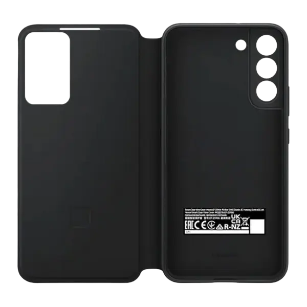 Husă tip carte Samsung Galaxy S22+ Smart Clear View Cover Negru