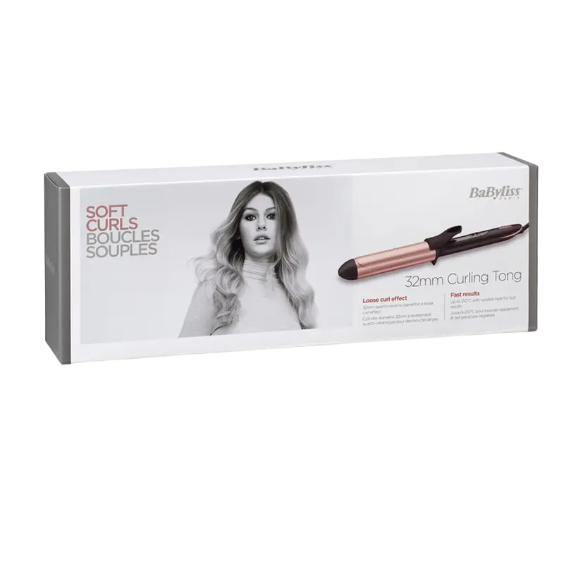 Плойка BaByliss C452E Чёрный | Розовый