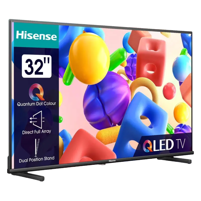 32" LED SMART Телевизор Hisense 32A5KQ Черный