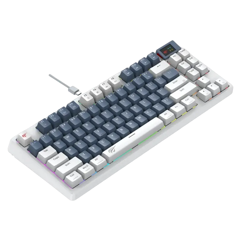 Tastatură Havit KB884L Mecanic Alb