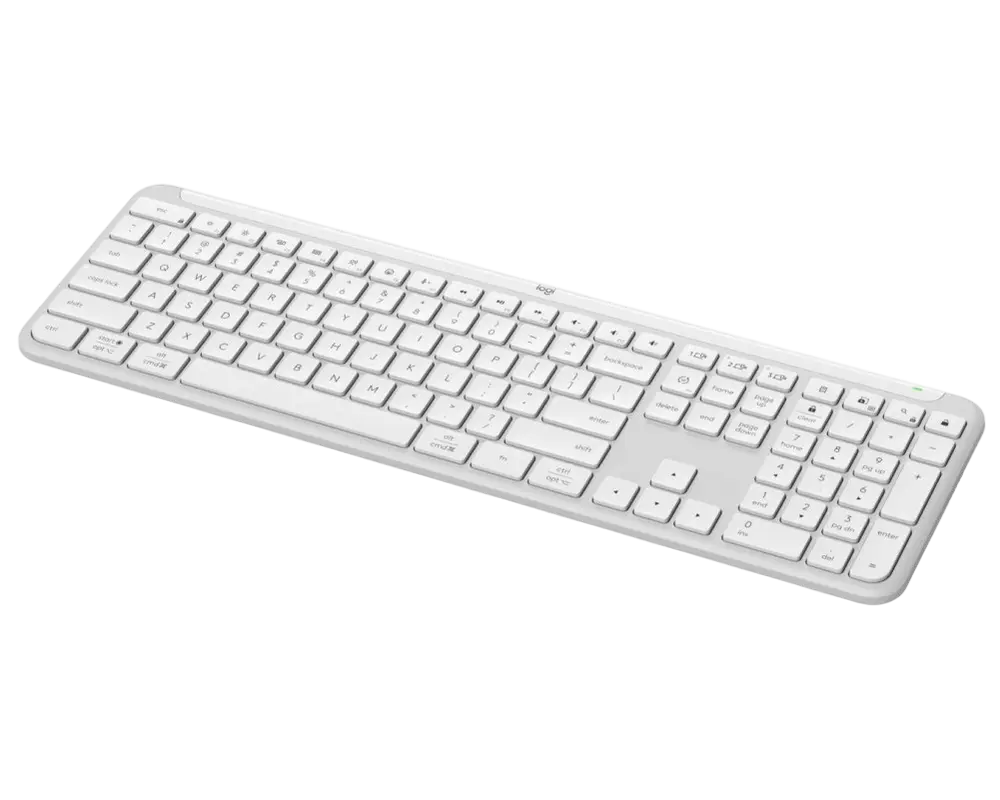 Клавиатура Logitech K950 Мембрана Белый
