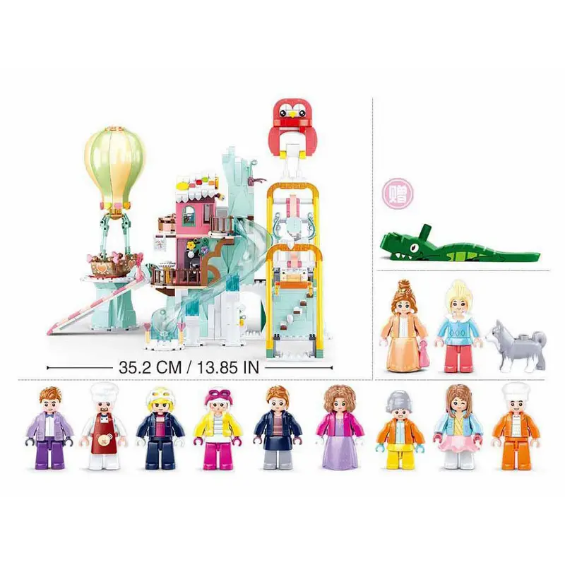 Конструктор Sluban Girls Dream - Skiing Holiday