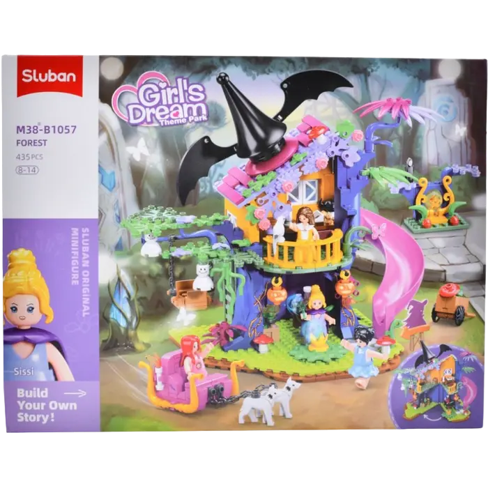 Конструктор Sluban Magic Tree House Разноцветный