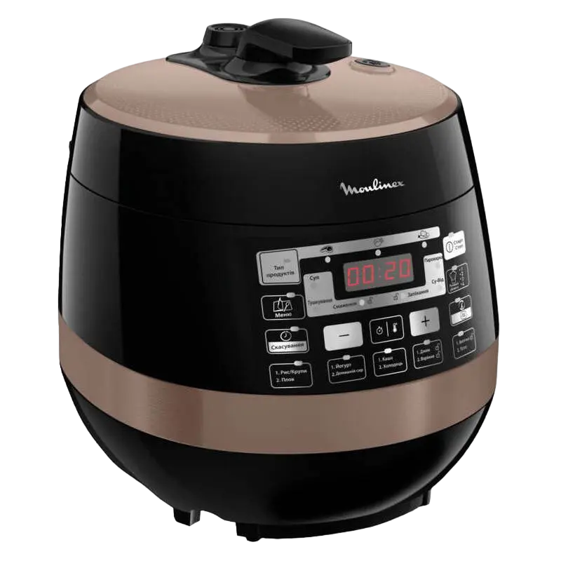 Мультиварка Moulinex CE430A34 Черый Коричневый