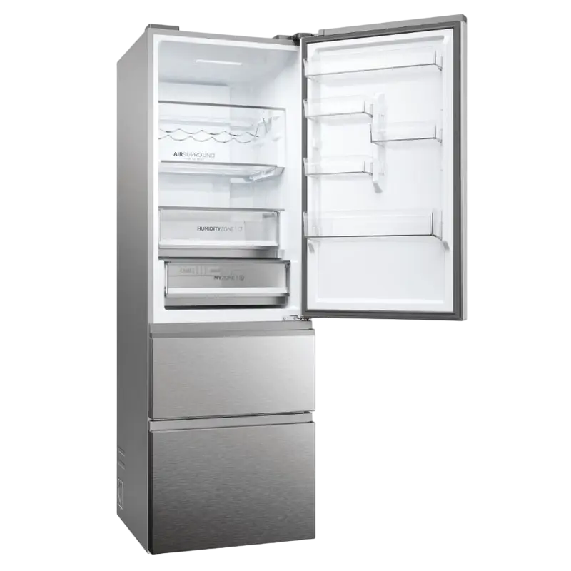 Холодильник Haier HTW5618DNMG Серебристый