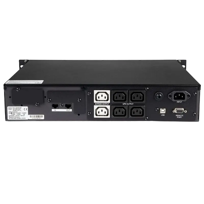 Sursă de alimentare neîntreruptibilă PCM KIN-1500AP RM Negru