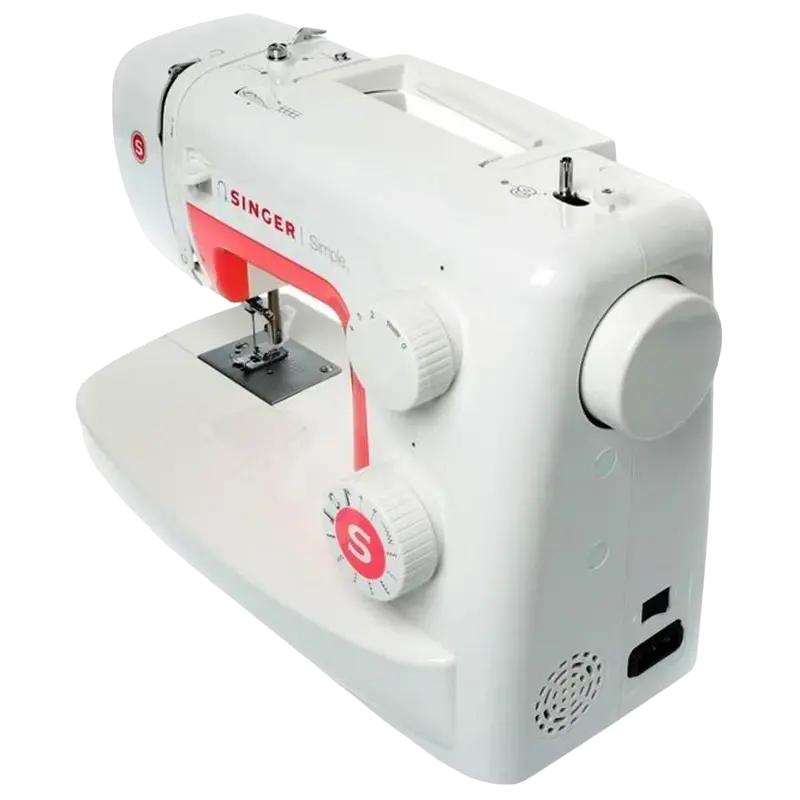 Mașină de cusut Singer Simple 3210 Coral Alb