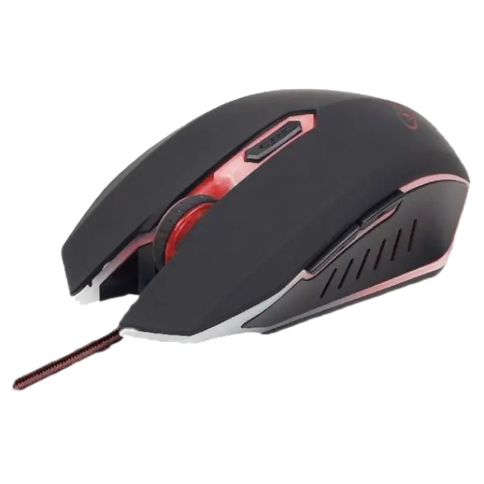 Игровая мышь Gembird MUSG-001-R Проводное Чёрный/Красный