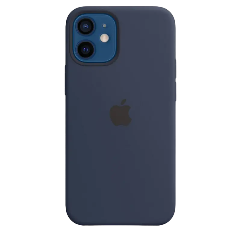 Чехол Apple iPhone 12 mini Silicone Case MagSafe Силиконовый Чехол Deep Navy