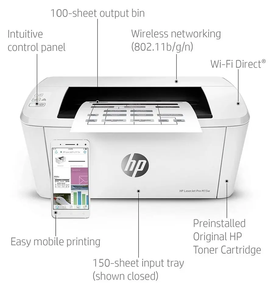 HP LaserJet Pro M15w