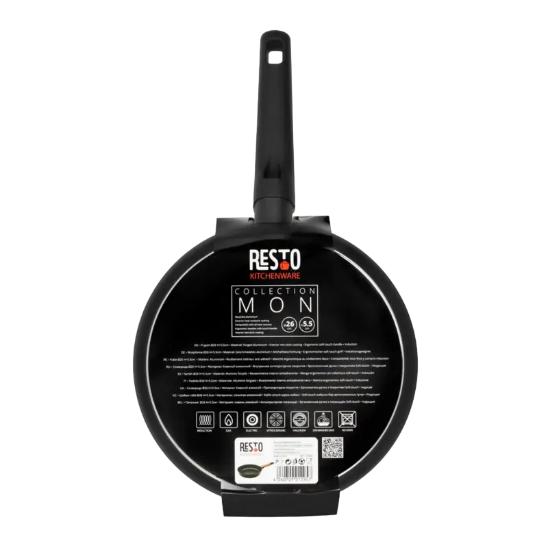 Сковорода RESTO Mon MON Чёрный