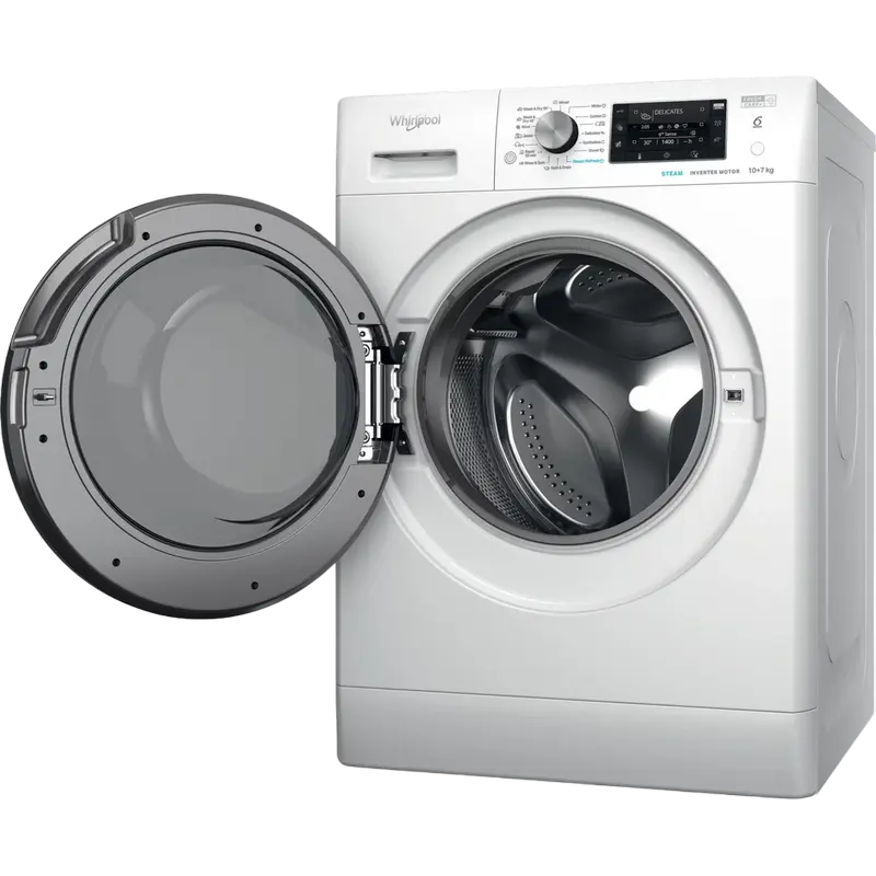 Стирально-сушильная машина Whirlpool FFWDD 1076258 BV EU Белый