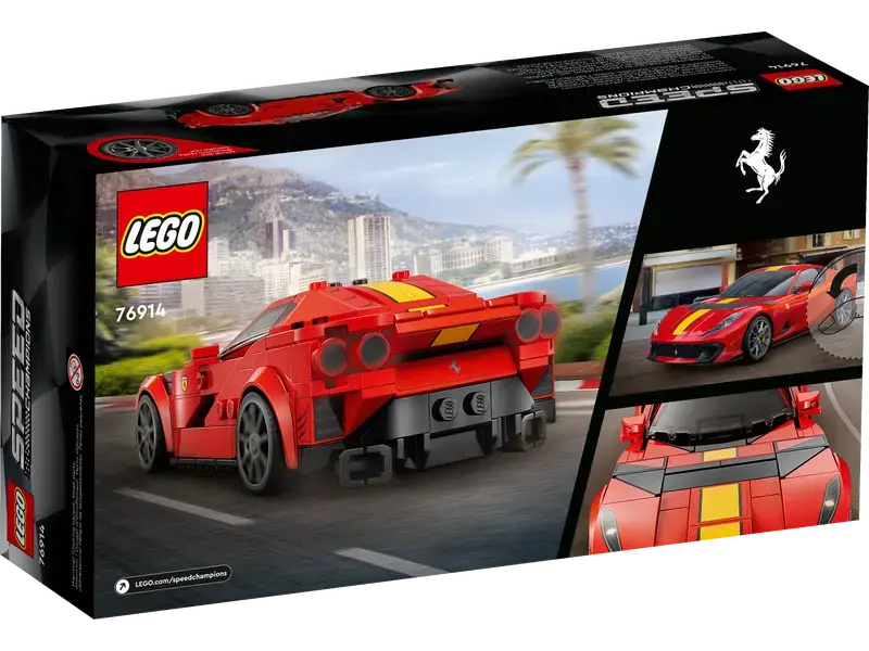 Конструктор LEGO Ferrari 812 Competizione Разноцветный