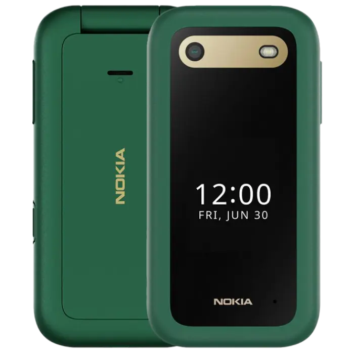 Мобильный телефон Флип Nokia 2660 Flip 4G Зеленый