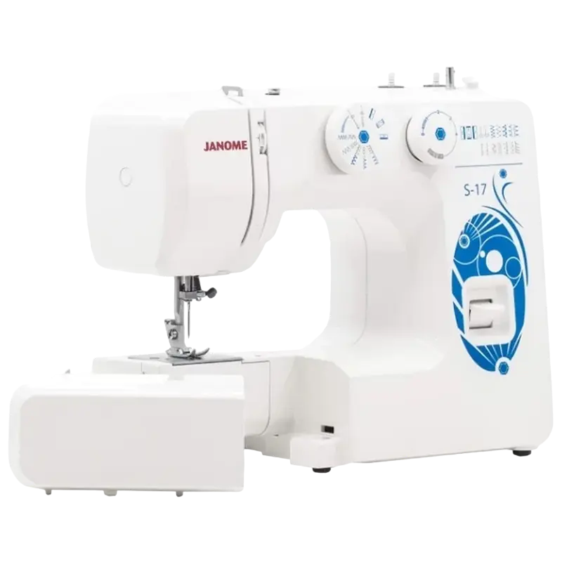 Швейная машина JANOME S-17 Белый Синий