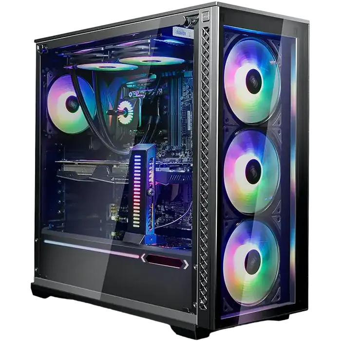 Компьютерный корпус Deepcool MATREXX 70 ADD-RGB 3F Midi-Tower Черный