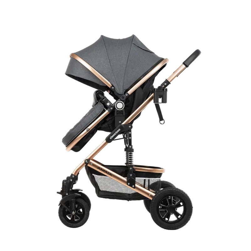 Коляска 3-в-1 Kikka Boo Amaia Серый