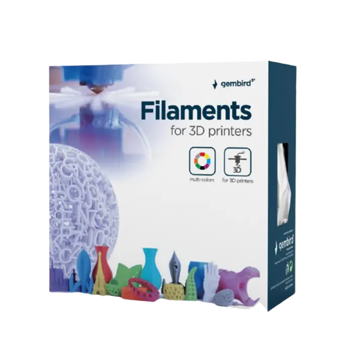 Нить для 3D-принтера Gembird 3DP-ABS1.75-01-FY Желтый