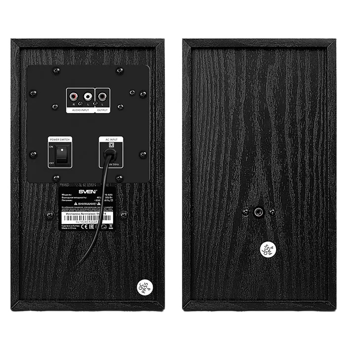 Компьютерные колонки SVEN SPS-625 Черный