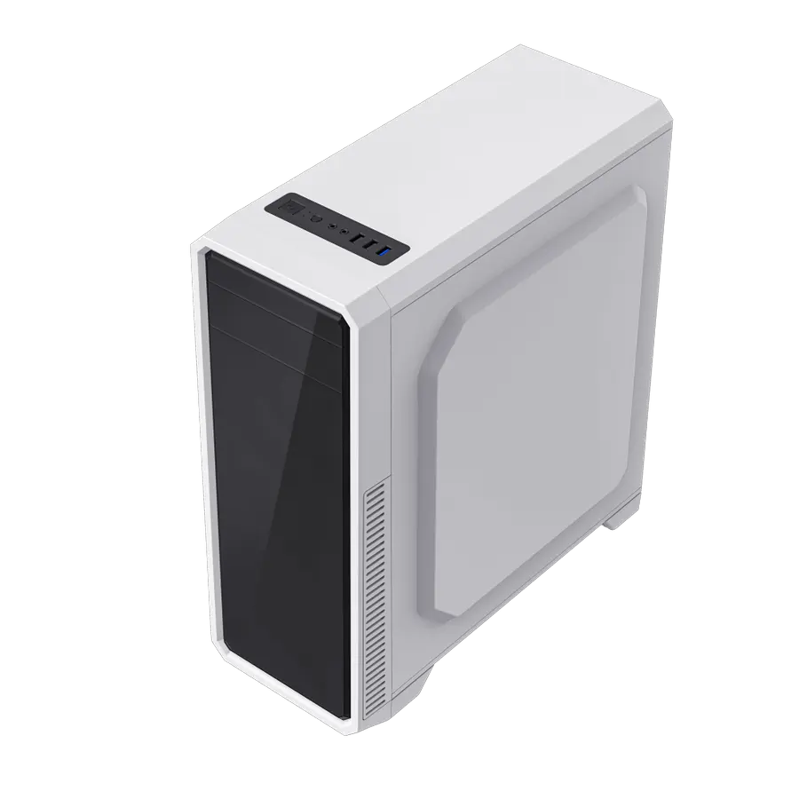 Carcasă PC Gamemax G561E-WH Midi-Tower Alb