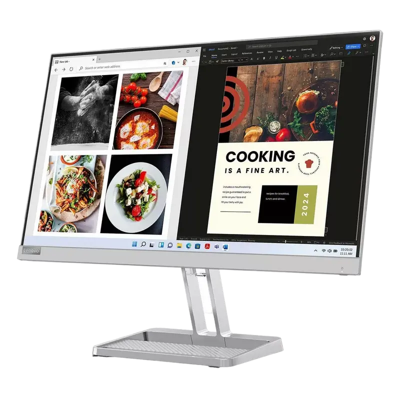 Монитор Lenovo L22i-40 Серебристый