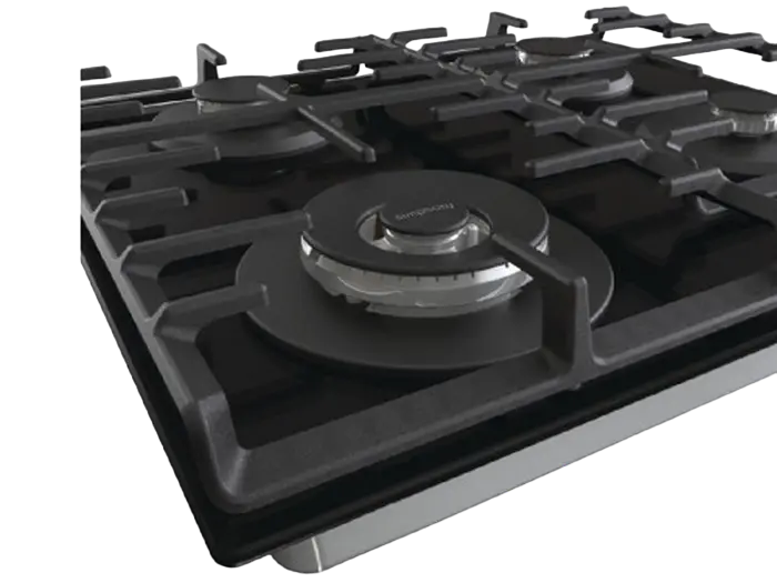 Газовая варочная панель Gorenje GKTW 642 SYB Черный