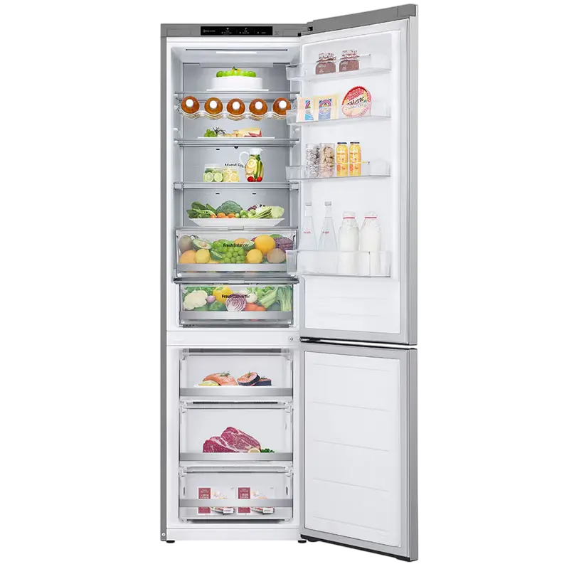 Холодильник LG GBV7280BPY Нержавеющая сталь