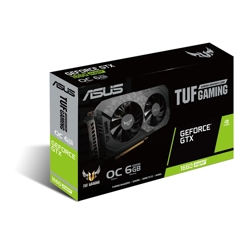 Видеокарта ASUS TUF Gaming GeForce GTX 1660 SUPER OC