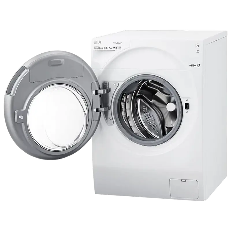 Mașină de spălat cu uscător LG FH4G1JCH2N Alb