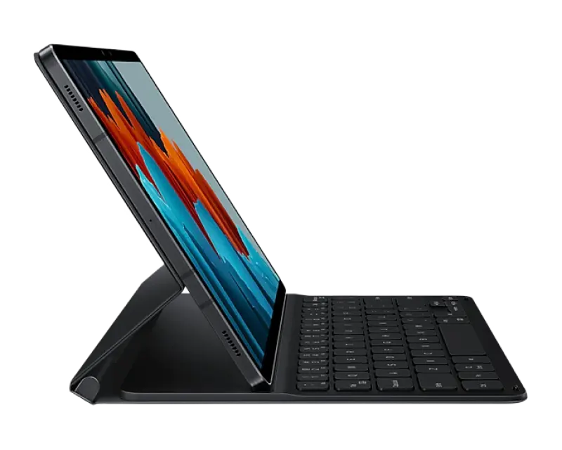 Чехол для планшета Samsung Galaxy Tab S7 Book Cover Keyboard Slim 11" Чёрный