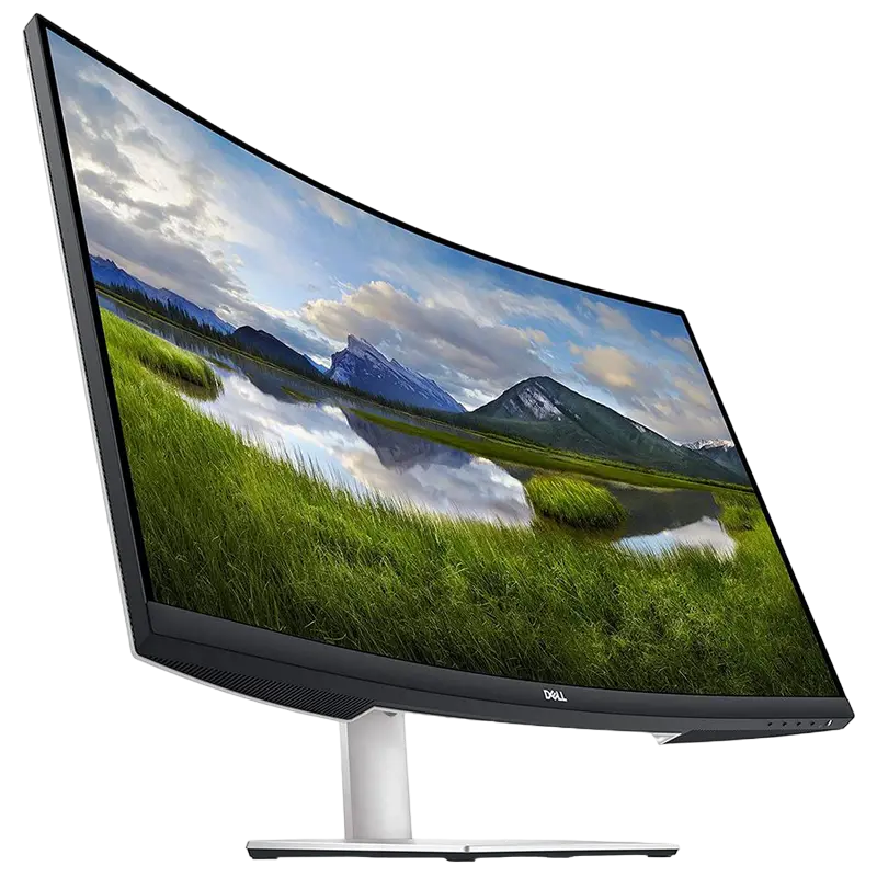 Монитор DELL S3221QS Черный/Серебристый