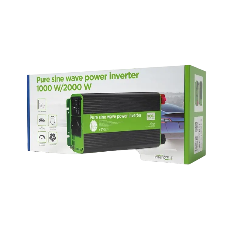 Автомобильный инвертор Energenie EG-PWC-PS1000-01 Разноцветный