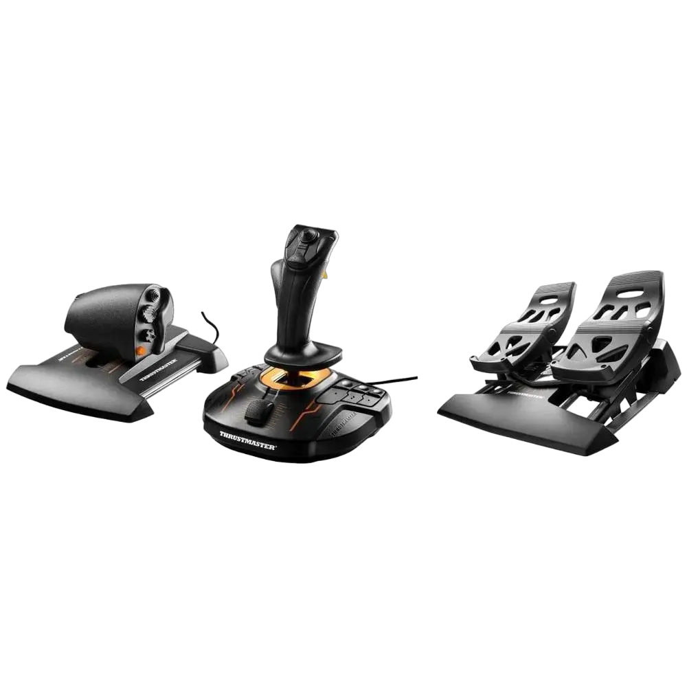 Игровой джойстик Thrustmaster T.16000M FCS Flight Pack Чёрный