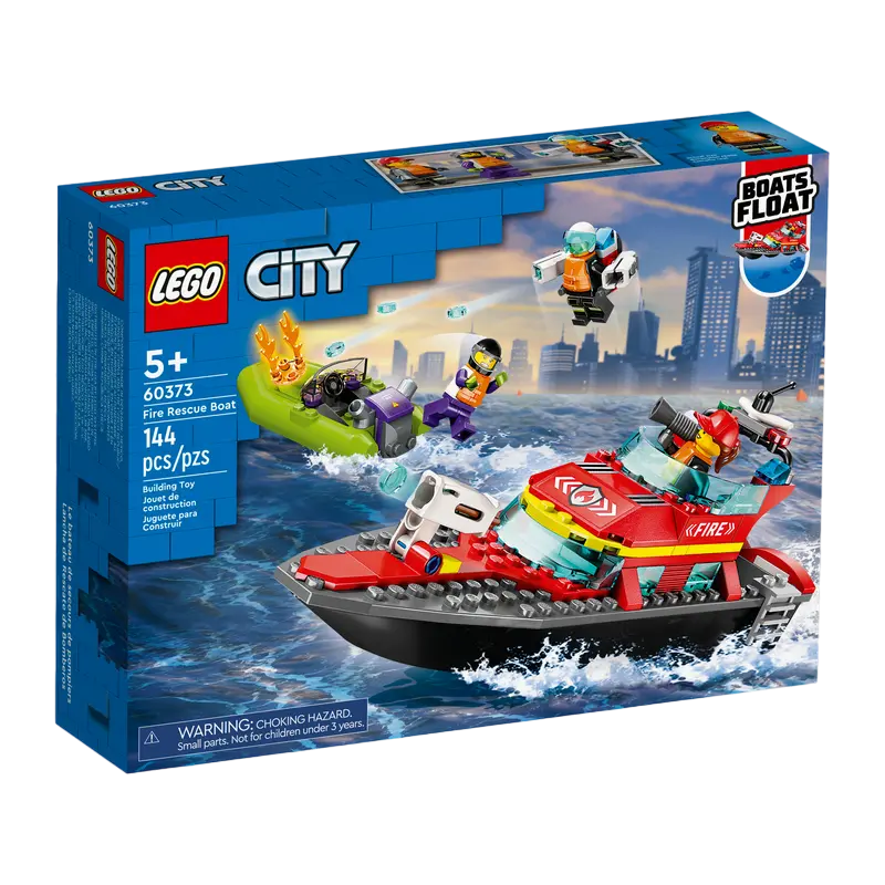 Constructor LEGO Fire Rescue Boat Multicolor