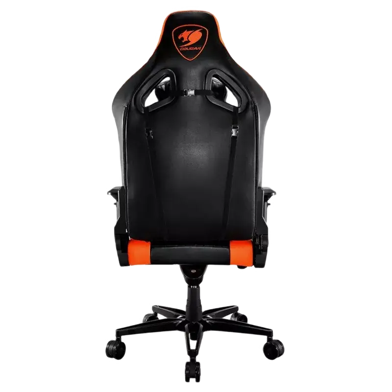 Игровое кресло Cougar Armor Titan ПВХ Кожа Черный/Оранжевый