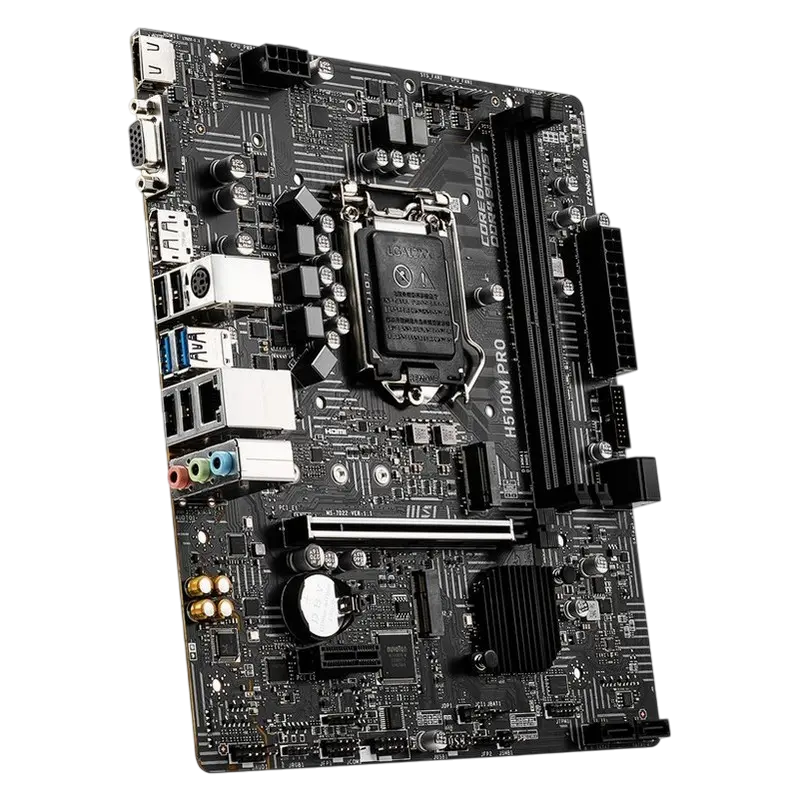 Материнская плата MSI H510M PRO LGA1200 Micro-ATX