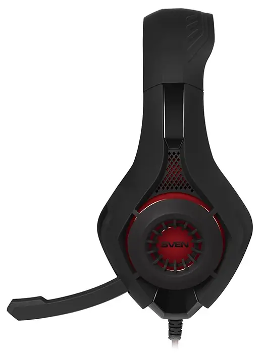Căști SVEN AP-G886MV Negru/Rosu