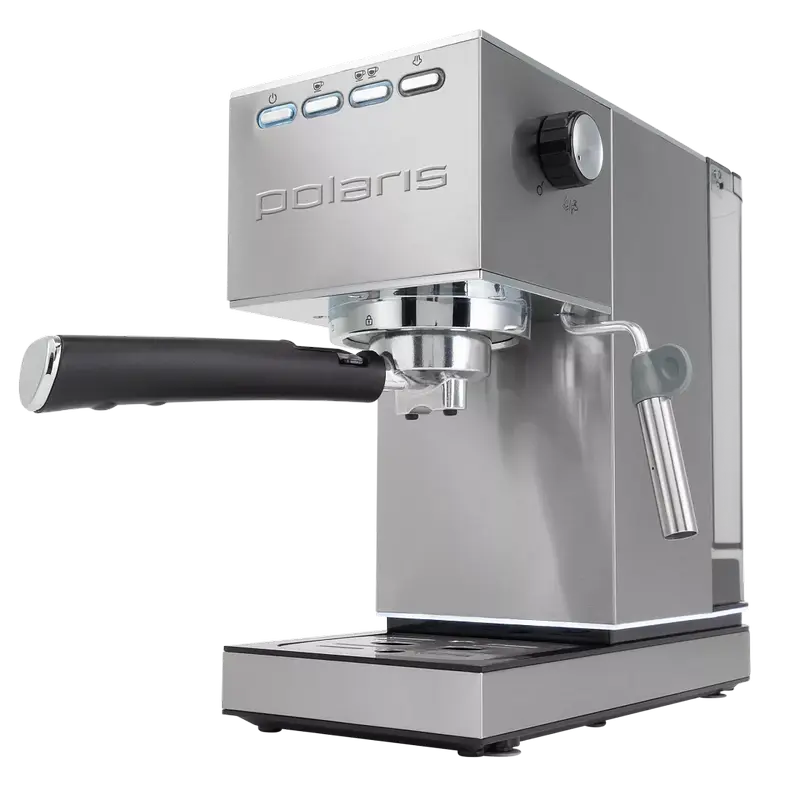 Кофеварка рожковая Polaris PCM 1542E Нержавеющая сталь