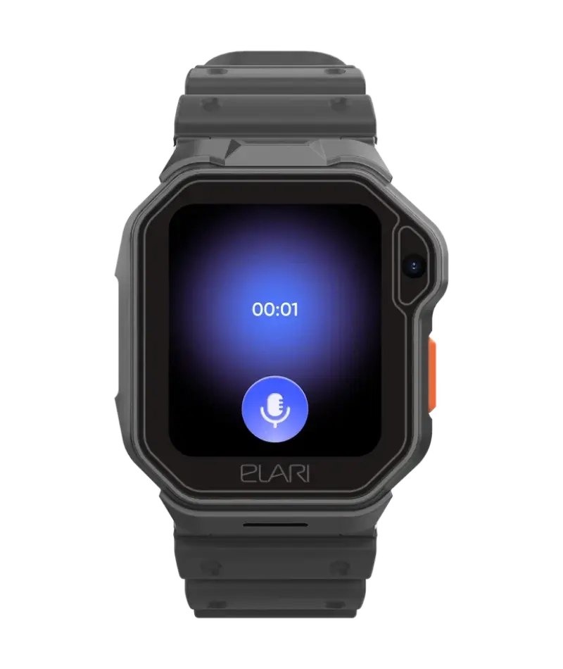 Ceas pentru copii Elari KidPhone Techno 4G Negru