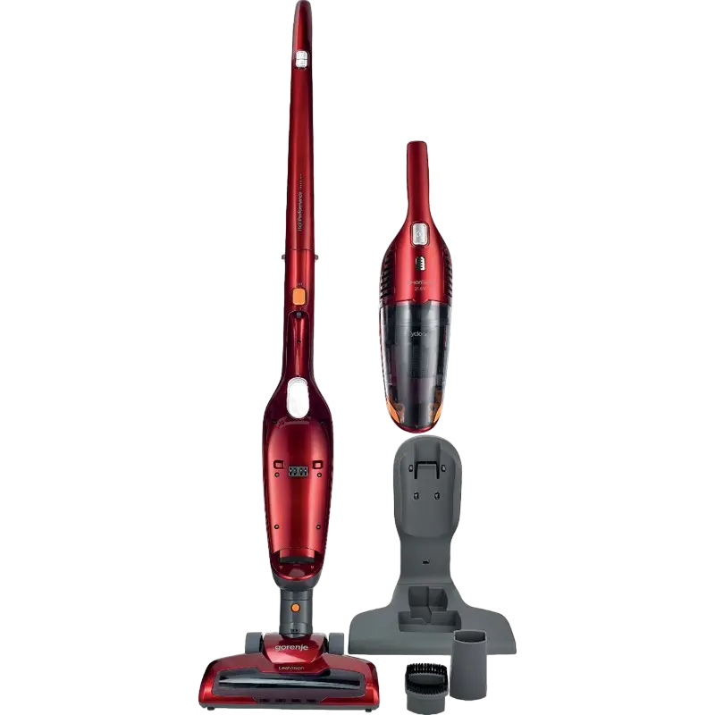 Вертикальный Пылесос Gorenje SVC216FR Красный