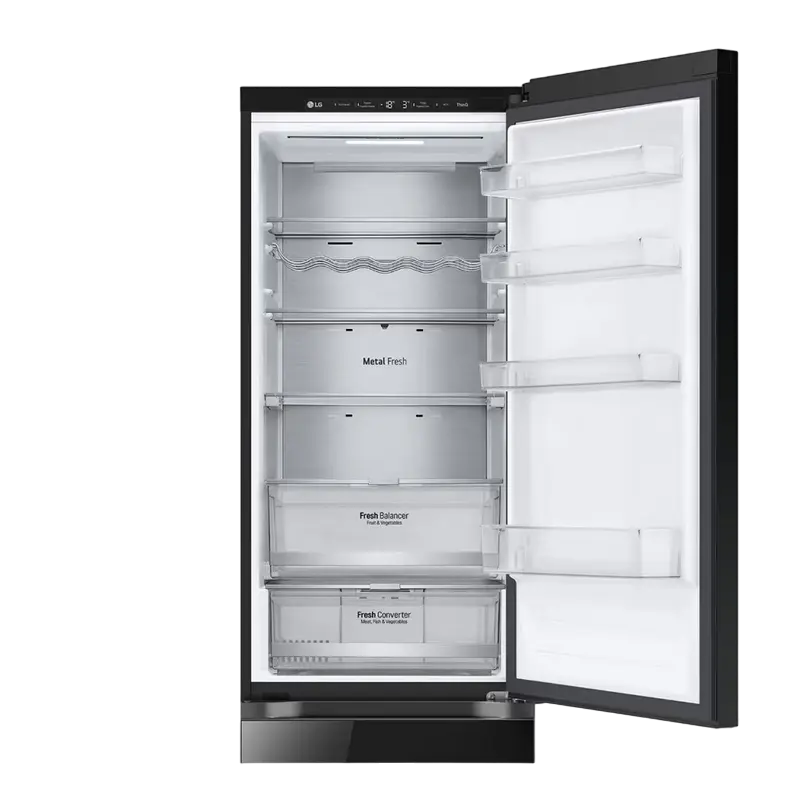 Холодильник LG GBB72BM9DQ Чёрный