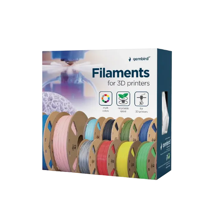 Нить для 3D-принтера Gembird 3DP-PLA-01-MTMG Военный зеленый