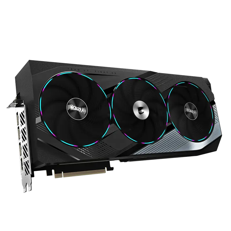 Видеокарта Gigabyte AORUS GeForce RTX 4070 Ti SUPER MASTER