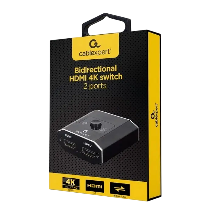 Коммутатор Cablexpert DSW-HDMI-21 Черный