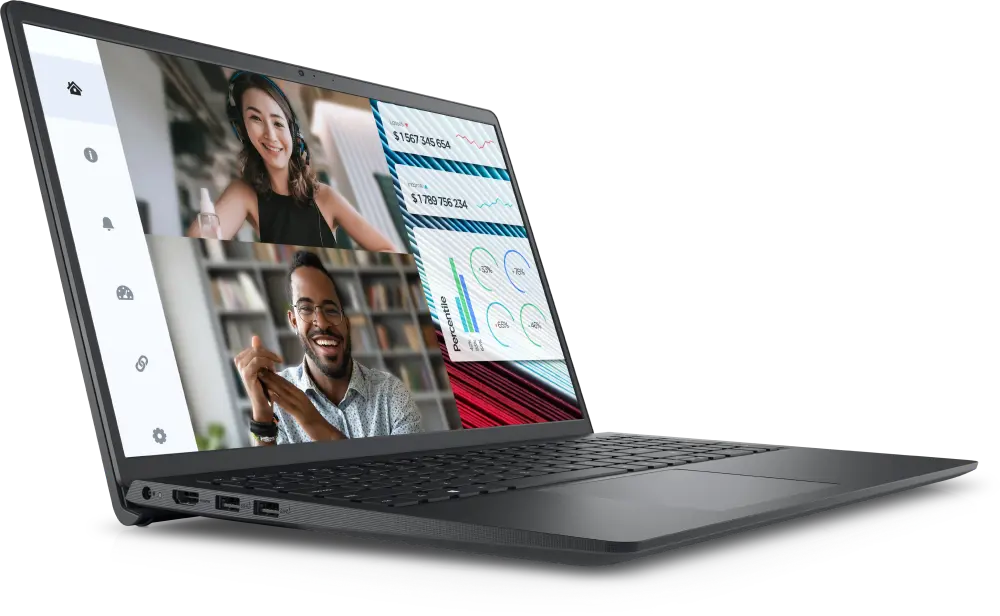 Ноутбук для бизнеса DELL Vostro 3520 Carbon Black