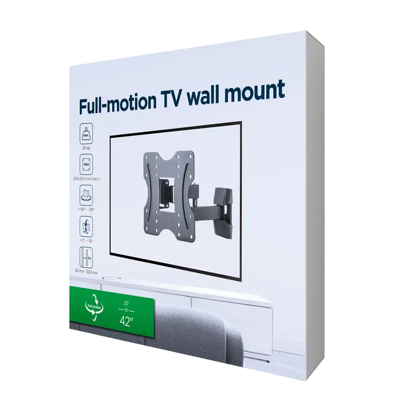 Кронштейн для телевизора Gembird WM-42ST-01 Черный